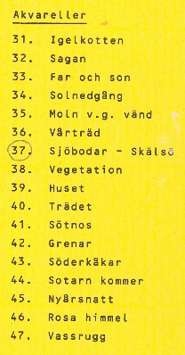 Isse at Gula Paviljongen in 1974