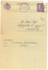 Invitation to perform on radio in 1937